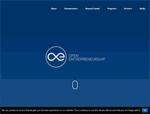 Tablet Screenshot of open-entrepreneurship.com